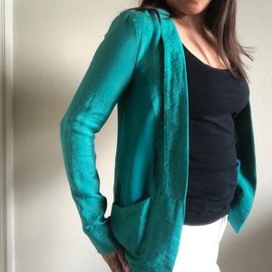Green blazer